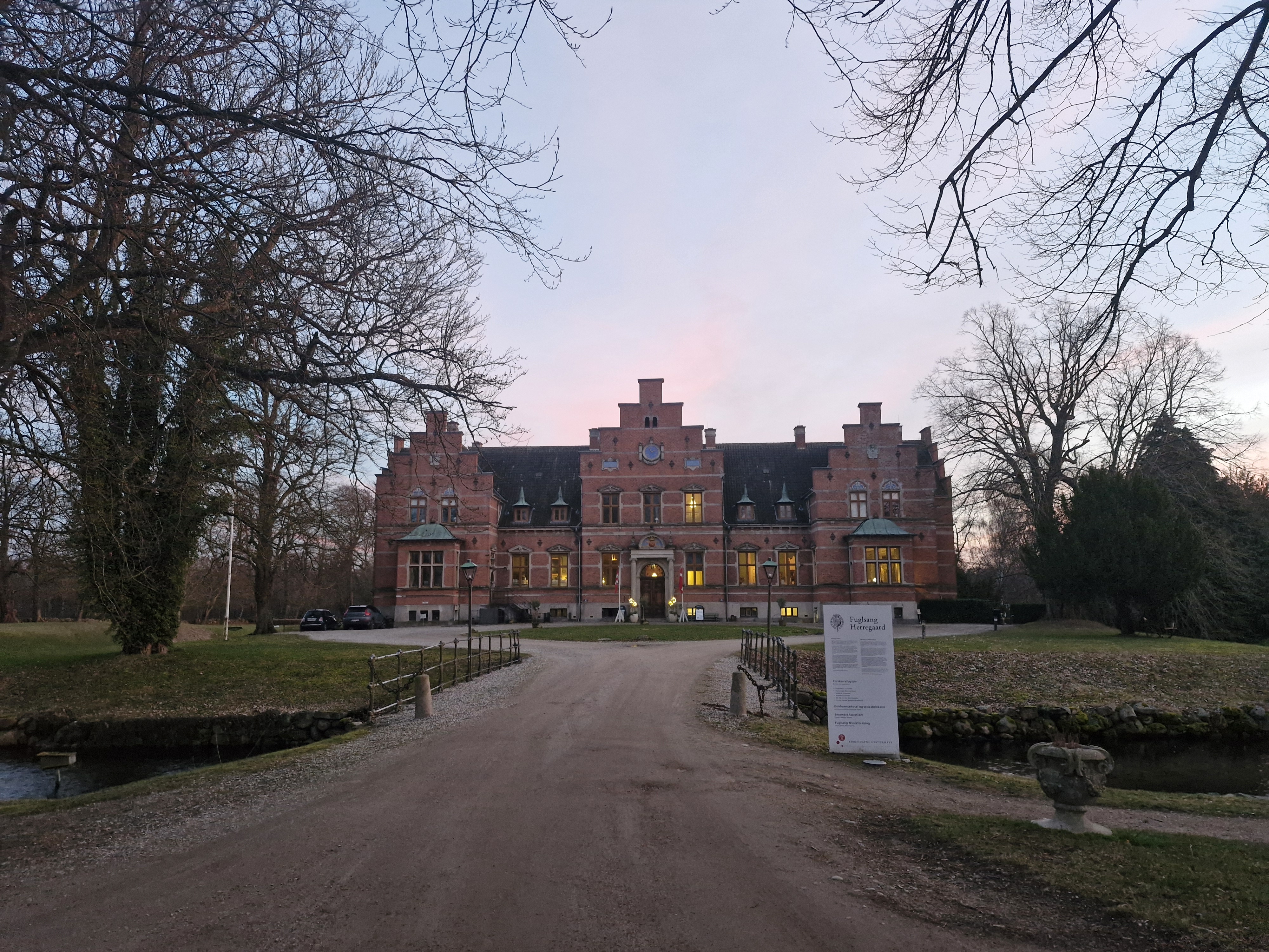 Das Herrenhaus Fuglsang Herregård